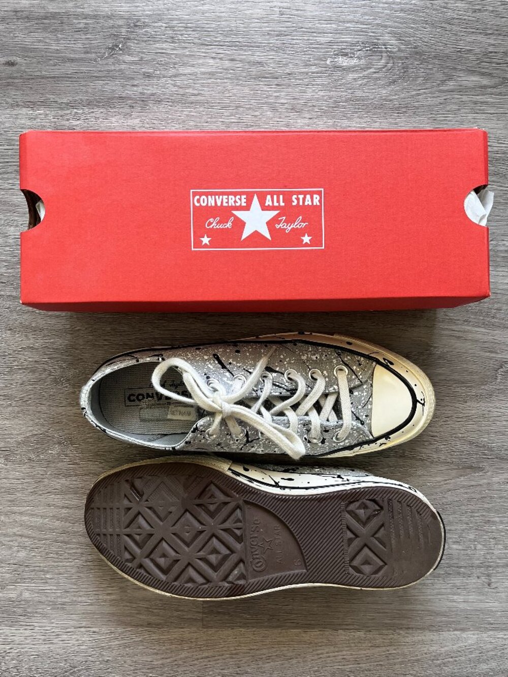 Converse Chuck 70 Archive Paint Splatter Low Men's 6 / Women's 8